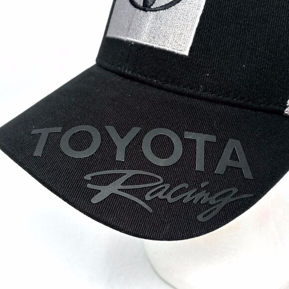 Toyota Racing TRD Embroidered Logo Adjustable Strapback Mesh Trucker Cap Hat - Picture 3 of 9